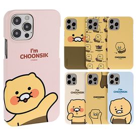 [S2B] Kakao Friends CHOONSIK Slim Case-Smartphone Bumper Camera Guard iPhone Galaxy Case-Made in Korea