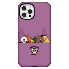 [S2B] LINE FRIENDS Camping Night Combo Case_Anti-shock, anti-scratch, Double structure, high-resolution printing_Made In Korea