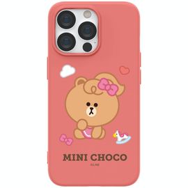 [S2B] Line Friends Mini Soft Case-Slim Case, Character Case, Wireless Charging, Soft Case-Made in Korea