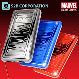 [S2B] MARVEL Power Bank 10,000mAh _ Portable Charger Quick Charging with iPhone, Samsung Galaxy, Tablet & etc