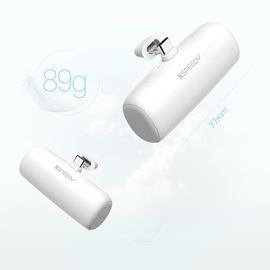 [S2B] SPEEDY Docking Stand Power Bank 5000 Lightning _ 5000mAh Portable Charger with Built in Lightning Connector, Compatible with Apple iPhone