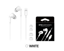 [S2B] SPEEDY In-Ear Lightning Earphones _ Wired Earbuds In-Ear Headphones with Microphone and Controller, Compatible with iPhone, iPads & All Products With Lightning Connector