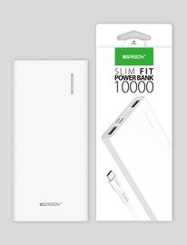 [S2B] SPEEDY Slim Fit 10W Power Bank 10000 _ with Type-C Charging Cable, 10000mAh Portable Charger for iPhone Samsung Galaxy & Etc, Simultaneous charging of 2 devices