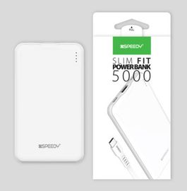 [S2B] SPEEDY Slim Fit 5000 Power Bank _ 5000mAh Portable Charger for iPhone Samsung Galaxy & Etc, with Type-C Cable
