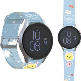 [S2B] Little Kakao Friends Sweet Little Heart Galaxy Watch Soft Band - Watchband Accessories Strap Waterproof Sport Band - Made in Korea