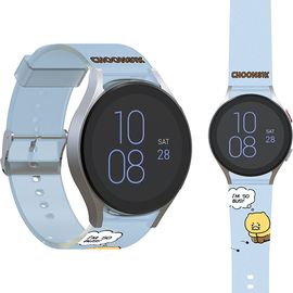 [S2B] Kakao Friends CHOONSIK Galaxy Watch Soft Band - Watchband Accessories Strap Waterproof Sport Band - Made in Korea
