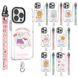 [S2B] Little Kakao Friends Bubble Bubble Smart Tab Transparent Line Galaxy Case_TPU Material, Strap Provided, Authenticated Product_ Made in KOREA