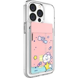 [S2B] BT21 Dream Baby Clear Reinforced Double Card Case-Smartphone Card Storage iPhone Galaxy Case-Made in Korea