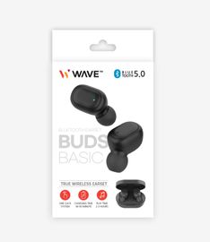 [S2B] WAVE Bluetooth Earset Buds Basic _ Wireless Earbud Bluetooth 5.0 Headphones with Charging Case, Auto Pairing and Waterproof, for Android Samsung Galaxy Apple iPhone