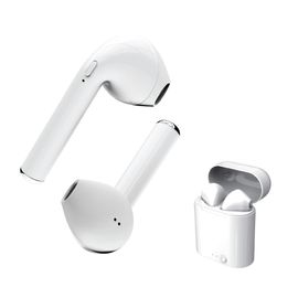 [S2B] WAVE Bluetooth Earset I7S Mini _ Wireless Earbud Bluetooth 5.0 Headphones with Charging Case, Auto Pairing and Waterproof, for Android Samsung Galaxy Apple iPhone