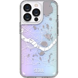 [S2B] Alpha Travel Map Hologram Case-Smartphone Bumper Camera Guard iPhone Galaxy Case-Made in Korea
