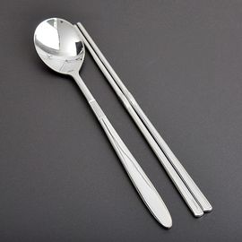 [HAEMO] Untact Spoon Chopsticks-Spoon Chopsticks Korean Stainless Steel Cutlery-Made in Korea