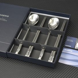 [HAEMO] Living Turtle Spoon Set Silver (2-Person Set) – Elegant Design & High-Quality Stainless Steel _ Made in Korea