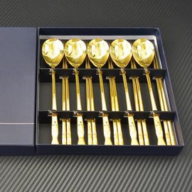 [HAEMO] Living Turtle Spoon Set Titanium (5-Person Set) – Elegant Design & High-Quality Stainless Steel _ Made in Korea