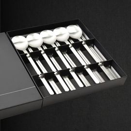 [HAEMO] Ari Matte Spoon & Chopstick 5 Set – Premium Stainless Steel, Simple Yet Elegant Design, Made in Korea