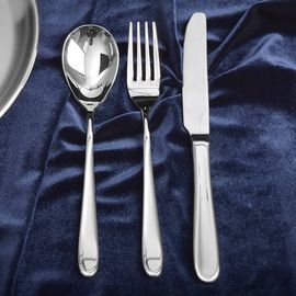 [HAEMO] Simple edge R Table Cutlery(2002 DS/DF)  _  Fork, Spoon, Knife, Reusable Stainless Steel, Tableware _ Made in KOREA
