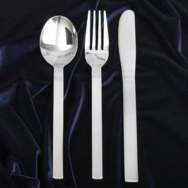 [HAEMO] Square angle Table Cutlery Set _ Reusable Stainless Steel, Spoon, Fork, Knife _ Made in KOREA