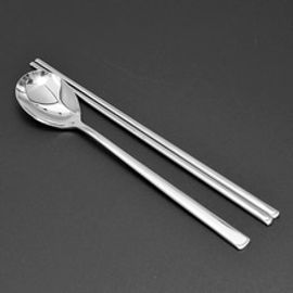 [HAEMO] Galaxy Spoon Chopsticks Set_ Reusable Stainless Steel, Korean Chopstick Spoon, Tableware _ Made in KOREA