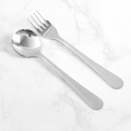 [HAEMO] Ayla Spoon & Fork  _ Reusable Stainless Steel Korean Chopstix Spoon Tableware Home, Kitchen or Restaurant