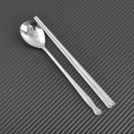 [HAEMO] Living turtle Spoon Chopsticks Set _ Reusable Stainless Steel, Korean Chopstick Spoon _ Made in KOREA