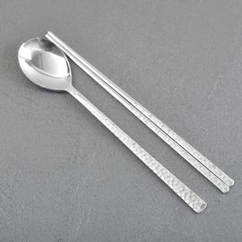 [HAEMO] Hammer 316L, Spoon Chopsticks Set _ Reusable Stainless Steel, Korean Chopstick Spoon _ Made in KOREA