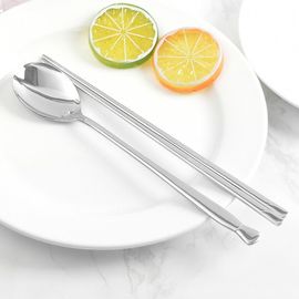 [HAEMO] 316L Charmant Spoon Chopsticks-Spoon Chopsticks Korean Stainless Steel Cutlery-Made in Korea