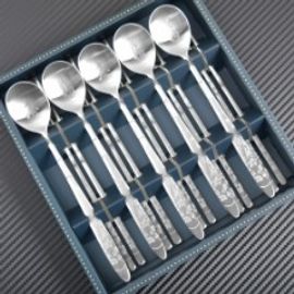 [HAEMO] Ten Longevity Symbolic Levitating Spoon Chopsticks 5 Set _ Reusable Stainless Steel, Korean Chopstick Spoon, Tableware _ Made in KOREA