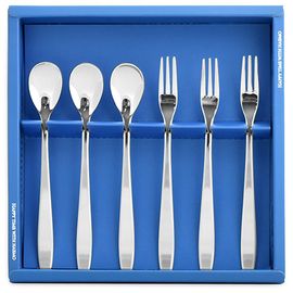 [HAEMO] Miller teaspoon & tea fork, 6P Set _ Reusable Stainless Steel, Home Kitchenware _ Made in KOREA