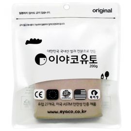 [Eyaco] soft Yuto 200g_clay, clay, moisturizing, skin protection, atopy, kindergarten, elementary school, art time_Made in Korea