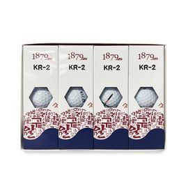 [1879 Golf] KR-2 2-piece ball (12EA)_golf ball, custom ball, entertainment 79, I want to have it, gift, golf ball_Made in Korea
