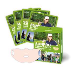[BEAUUGREEN] Sunpro Outdoor Patch Golf Patch 4 Sheets_Ultraviolet rays, protection, mask, moisture soothing, skin tone improvement, moist skin, SPF+++_Made in Korea