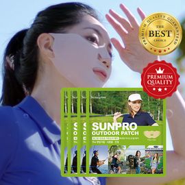 [BEAUUGREEN] Sunpro Outdoor Patch Golf Patch 4 Sheets_Ultraviolet rays, protection, mask, moisture soothing, skin tone improvement, moist skin, SPF+++_Made in Korea