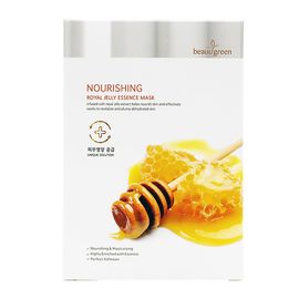 [BEAUUGREEN] Royal Jelly Essence Mask Pack (1ea)_Skin Moisturizing, Skin Moisturizing, Royal Jelly Mask, Skin Vitality, Skin Vitality, Skin Nutrition Supply, Special Care_Made in Korea