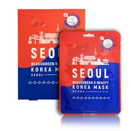 [BEAUUGREEN] K-Beauty Korea Mask Seoul (1ea)_K-Beauty, Korea Mask, Seoul, Mask Pack, Skin Care, Skin Soothing, Cosmetics, Korean Cosmetics, Natural Ingredients_Made in Korea