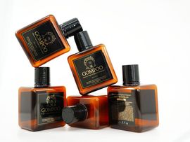 [GOMPOO] Natural Vegan Shampoo 300ml x 6 - Naturalism Vegan Shampoo, Gompu, Natural Ingredients, Hair Loss Shampoo, Polyphenols, Exfoliation, Scalp Care, Oily Combination Scalp - Made in Korea