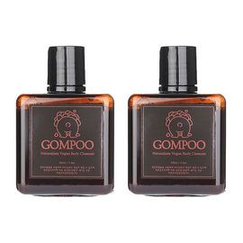 [GOMPOO] Natural Body Cleanser (2EA)_Naturism, Vegan Certified, Gompu, Natural Ingredients, Salicylic Acid, Trouble Care, Polyphenols, Sensitive Skin_Made in Korea
