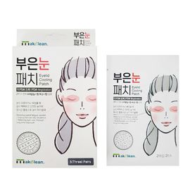 [Makelean] swollen eye patch 6 pieces_eye care, swollen eyes, eye fatigue, dry eyes, cool coolness, relaxation, aloe extract, green tea extract, cool _Made in Korea