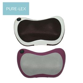 Purelex Thermal Massage Cushion PU-1001 and others (random shipment)_ Thermal Massage Cushion, Intensity Control, Automatic Rotation, Muscle Relaxation, Portable, Mesh Material