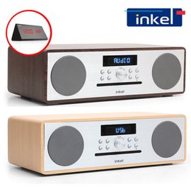 INKEL CD Player Audio IK-A370CD, Bluetooth, Alarm Setting, FM Radio, USB Memory Music Playback, AUX