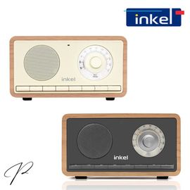 INKEL Inkel Retro Bluetooth Speaker IK-BT53C Bluetooth Clock, Radio, Retro Design