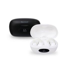 Sherwood Sports Ear Clip IS-WBT01, Clip Bone Conduction type, Comfortable Fit Without Eardrum Irritation, Waterproof Bluetooth Earphones