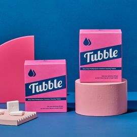 TUBBLE Easy Clean Tumbler Cleaner 30 Tablets _ True Deep Cleansing in One Tablet – Even for Narrow-Neck Containers _ Made in Korea