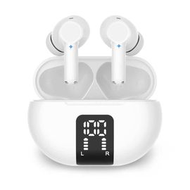 iRiver Bluetooth Noise Cancelling Earphones (TWS), Touch Buttons, Support Bluetooth 5.3, LED Status Display, Water Resistance