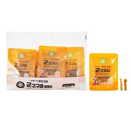 [sandulfarm] The Wel-Up Sweet Potato Dried (60gx5 packed) 300g_Snacks, Healthy Snacks, Convenience Foods, Meal Replacements, Flavor and Nutrition, Portable Snacks_Made in Korea