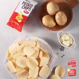 [LifePlatform] Panpan Potato Chips 35g x 12 bags 1 box (original flavor, onion flavor, cheese flavor, hot and spicy flavor) Choice 1