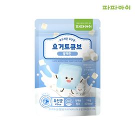 Papa Eye freeze-dried yogurt chips plain yogurt fondant baby children's snacks_papa eye, frozen, dried chips, baby, children, snacks, fresh fruit, natural ingredients_Made in Korea