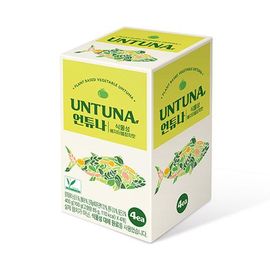 [Ottogi SF] Untuna Plant-Based Vegetable Tuna Flavor (100GX4)_Vegan tuna, tuna flavor alternative aquatic products, diet diet, soy protein