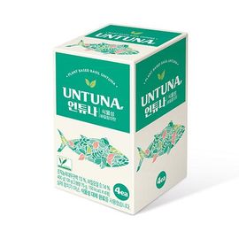 [Ottogi SF] Untuna Vegetable Basil Tuna Flavor (100gX4)_Vegan tuna, tuna flavor substitute aquatic products, diet diet, soy protein