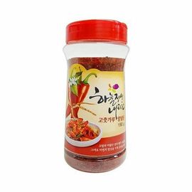 [hansaeng] 190g_ chili powder, domestic red pepper powder, spicy, dried chili pepper, natural devotion, quality control_Made in Korea