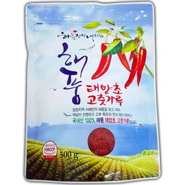 [hansaeng] sky devotion sea breeze suncho chili powder 500g_red pepper powder, domestic red pepper powder, spicy, dried chili pepper, natural devotion, quality control _Made in Korea